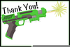 Laser Tag Gun Clipart Image