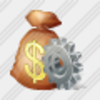 Icon Money Bag Settings Image