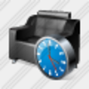 Icon Armchair Clock Image