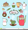 Cup Cakes Clipart Image