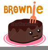 Chocolate Brownies Clipart Image