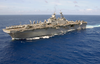 Aerial Photo Of The Amphibious Assault Ship Uss Boxer (lhd 4) Image