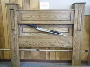 Gun Rack Headboard Image