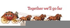 Wells Fargo Stagecoach Clipart Image