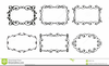 Cadre Baroque Clipart Image