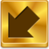 Arrow Bottom Left Icon Image