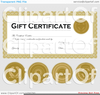 Christmas Gift Certificate Clipart Image
