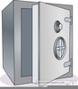 Free Bank Safe Clipart Image