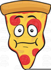 Cartoon Pizza Clipart Image