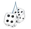 Clipart Fuzzy Dice Image