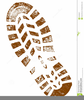 Clipart Of Shoeprint Image