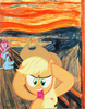 Applejack Scream Image