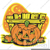 Dancing Pumpkin Clipart Image