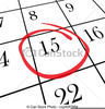 Free Monthly Calendar With Clipart Image