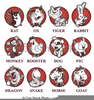 Large Zodiac Clipart Image