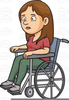 Clipart Of Person In Wheelchair Image