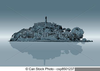 Alcatraz Clipart Image