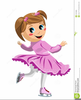 Figure Skating Cartoons Clipart Image