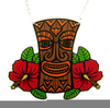 Hawaiian Tiki Clipart Image