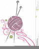 Knit Crochet Clipart Image