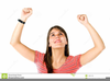 People Excited Clipart Image