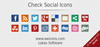 Check Social Icons Image