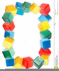 Baby Block Border Clipart Image