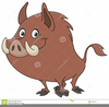 Wild Pig Clipart Image