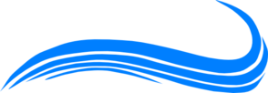 Swoosh Blue Clip Art