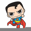 Superman Animated Clipart Image