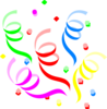 Confetti Explosion Clip Art