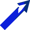 Arrow Up Right 4 Clip Art