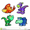 Free Cute Dinosaur Clipart Image