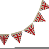 Union Jack Bunting Clipart Free Image