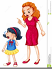 Angry Mom Clipart Image