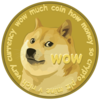 Dogecoin Text Image