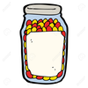 Lolly Jar Clipart Image