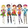 Clipart Children Stick Figures Image