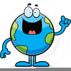 Earth Cartoon Clipart Image