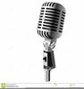 Free Clipart Radio Microphone Image