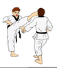 Clipart Kids Tae Kwon Do Image