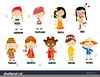 Clipart Children Asia Image