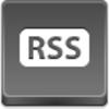 Free Grey Button Icons Rss Button Image