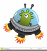 Cartoon Spaceman Clipart Image