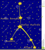 Cancer Constellation Clipart Image