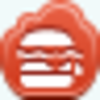 Free Red Cloud Hamburger Image