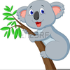 Animated Koala Clipart Image
