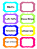 Colorful Tags Clip Art