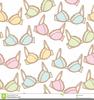 Cartoon Bra Clipart Image