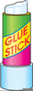 Glue Sticks Clipart Image